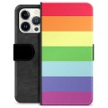 Étui Portefeuille Premium iPhone 13 Pro - Pride