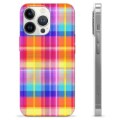 Coque iPhone 13 Pro en TPU - Chemise en Flanelle