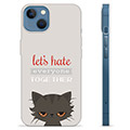 Coque iPhone 13 en TPU - Chat en Colère