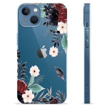 Coque iPhone 13 en TPU - Fleurs d\'Automne