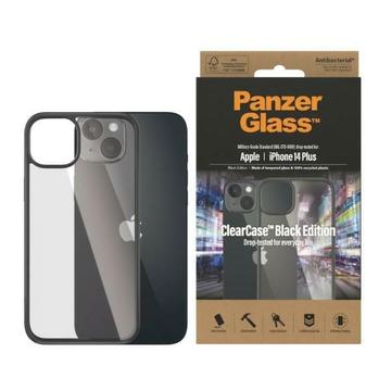 Coque iPhone 14 Plus, iPhone 15 Plus Antibacterienne PanzerGlass ClearCase - Noir / Clair