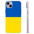 Coque iPhone 13 en TPU Drapeau Ukraine - Bicolore