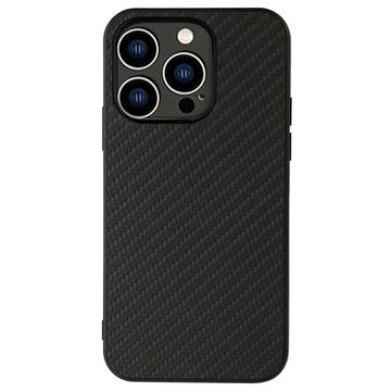 Coque Hybride pour iPhone 14 Pro - Fibre de Carbone