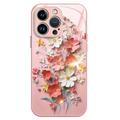 Coque hybride iPhone 14 Pro Max Bouquet de fleurs - Rose