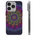 Coque iPhone 14 Pro en TPU - Mandala Coloré