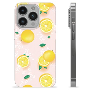 Coque iPhone 14 Pro en TPU - Motif Citron