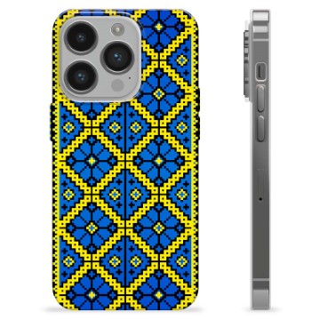 Coque iPhone 13 en TPU Drapeau Ukraine - Bicolore