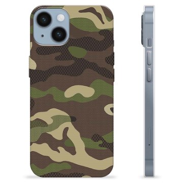 Coque iPhone 14 en TPU - Camouflage