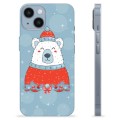 Coque iPhone 14 en TPU - Ours de Noël