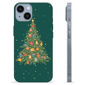 Coque iPhone 14 en TPU - Sapin de Noël