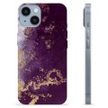 Coque iPhone 14 en TPU - Prune Dorée