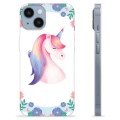 Coque iPhone 14 en TPU - Licorne