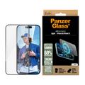 Protection d'écran iPhone 15/16 PanzerGlass Gaming Ultra-Wide Fit EasyAligner - 9H - Bordure noire