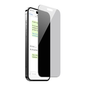 Protection d\'écran iPhone 15/16 Puro en verre trempé Puro Privacy 9H - Anti-espionnage