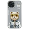 Coque Ours iPhone 15 Nimmy Friends Cool&Cute 2.0