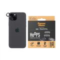 Protection de l'objectif de l'appareil photo iPhone 15 PanzerGlass Hoops - Noir