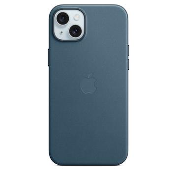 Coque iPhone 15 Plus en Tissage Fin avec MagSafe Apple MT4D3ZM/A - Bleu Pacifique