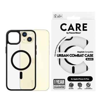 Coque iPhone 15 Plus PanzerGlass Care Urban Combat - Compatible MagSafe