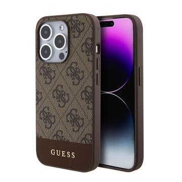 iPhone 15 Pro Guess 4G Stripe Case - Compatible MagSafe