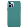 Coque iPhone 15 Pro en Silicone Liquide - Verte