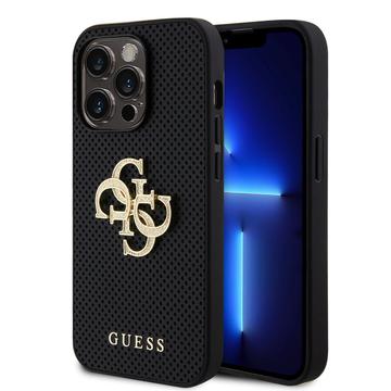 Coque iPhone 15 Pro Max Guess Perforé 4G Glitter Logo