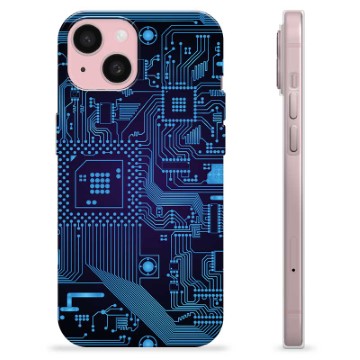 Coque iPhone 15 en TPU - Circuit Imprimé