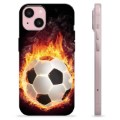 Coque iPhone 15 en TPU - Ballon Enflammé