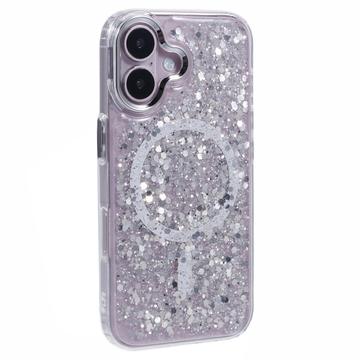 Coque époxy à paillettes iPhone 16 MagSafe-Compatible