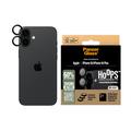 Protection de l'objectif de l'appareil photo iPhone 16/16 Plus PanzerGlass Hoops - Noir