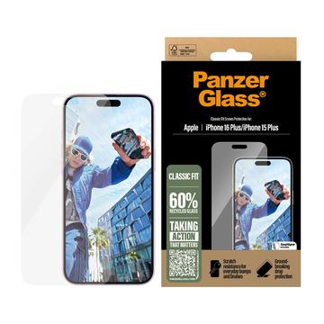 Protecteur d\'Écran iPhone 16 Plus/15 Plus PanzerGlass Classic Fit