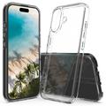 Coque Hybride iPhone 16 Plus Résistante aux Rayures - Transparente