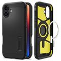 Coque iPhone 16 Plus Spigen Tough Armor Mag - Noire