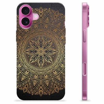 Coque iPhone 16 Plus en TPU - Mandala