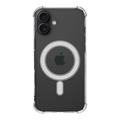 Coque iPhone 16 Plus Tactical MagForce Plyo avec coins renforcés et MagSafe - Transparente