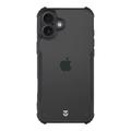 Coque iPhone 16 Plus Tactical Quantum Stealth avec coins renforcés - Transparente / Noire