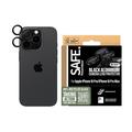 Protection de l'objectif de l'appareil photo iPhone 16 Pro/16 Pro Max PanzerGlass Safe - Aluminium noir