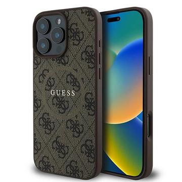 Étui à anneau coloré iPhone 16 Pro Guess 4G - Compatible MagSafe