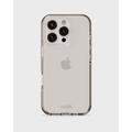 Coque iPhone 16 Pro Holdit Seethru - Blanche