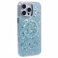 Coque époxy à paillettes iPhone 16 Pro MagSafe-Compatible