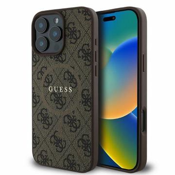 Étui à anneau coloré iPhone 16 Pro Max Guess 4G - Compatible MagSafe