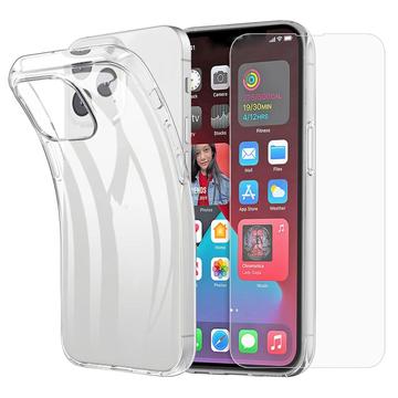 Coque iPhone 16 Pro Max en TPU avec Protecteur d’Écran - 9H - Saii 2-en-1