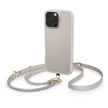 Étui avec dragonne iPhone 16 Pro Max Spigen Cyrill Kajuk Classic Charm Mag - Crème