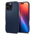 Coque iPhone 16 Pro Max TPU Spigen Liquid Air - Bleu Marine