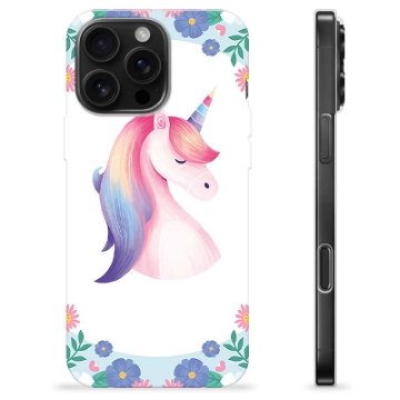 Coque iPhone 16 Pro Max en TPU - Licorne