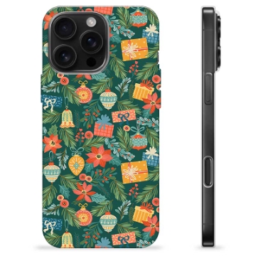 Coque iPhone 16 Pro Max en TPU - Décor de Noël