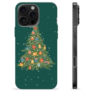 Coque iPhone 16 Pro Max en TPU - Sapin de Noël