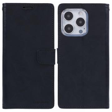 Étui Portefeuille iPhone 16 Pro Mercury Goospery Blue Moon - Noire