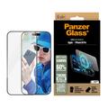 Protection d'écran en verre trempé pour iPhone 16 Pro PanzerGlass Gaming Ultra-Wide Fit EasyAligner - 9H - Black Edge