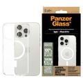 Coque compatible MagSafe pour iPhone 16 Pro PanzerGlass HardCase - Blanc / Transparent