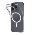 Coque iPhone 16 Pro en Silicone avec MagSafe Puro 0.3 Mag - Transparente